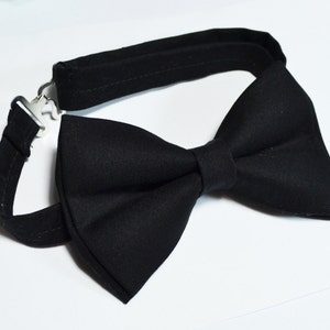 Black bow tie /For Men/Boys/Children/Kids/Girl/Dog/Groomsmen/Baby&#39;s/Father&#39;s Day/Hairbow/Wedding/Gift For Him