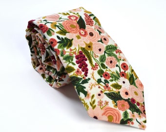 Floral Tie/Wedding Tie/English Garden Neck Tie/For Men/Boys/Children/Kids/Groomsmen/Baby's/Father's Day/Wedding/Gift For Him/baby/son