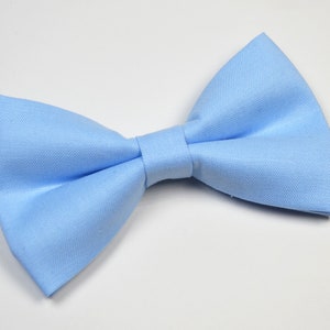 Ice Blue Bow Tie for Man Baby Children Adult Men's Bow - Etsy