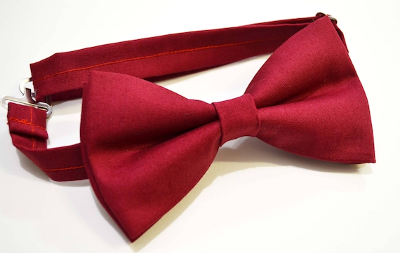 Apple Red Bow Tieruby Bow Tiered Bow Tie Baby Bow Tie Boys - Etsy