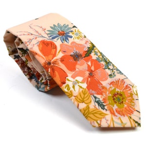 Bouquet  Neck Tie, Tie For Him, Kids Tie, Mens Tie, , Floral Tie, Pre Tie, Handmade, Floral Tie, Wedding/baby/son