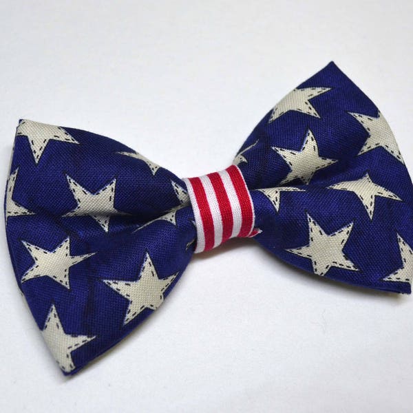 American Flag bow tie,Navy Star bow tie, boys bow tie, baby bow tie, mens bow tie, Adult bow tie, wedding bow tie, navy bow tie