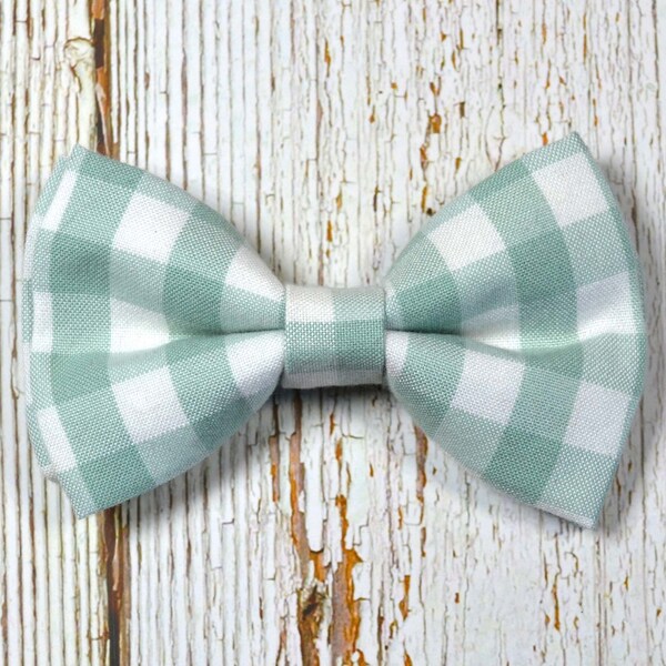 Gingham Bow Tie Etsy