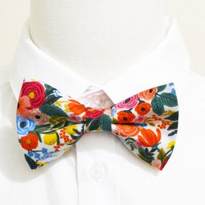 Petit Garden Party Cream bow tie/For Men/Boys/Children/Kids/Girl/Dog/Groomsmen/Baby&#39;s/Father&#39;s Day/Hairbow/Wedding/Gift For Him