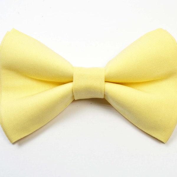 Yellow Bow Ties Etsy