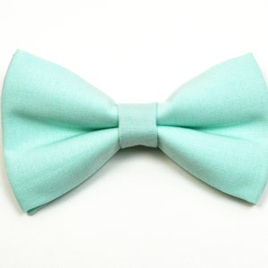 Nœud papillon vert menthe, nœud papillon pour garçon, nœud papillon pour bébé, nœud papillon pour adulte, nœud papillon pour garçons d&#39;honneur, nœud papillon pour mariage, menthe