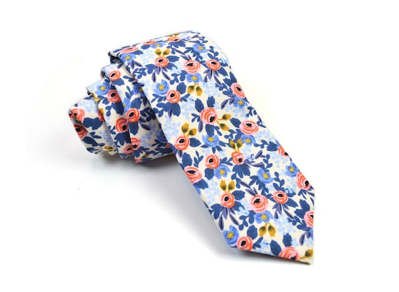 Periwinkle Tapestry Kids Necktie Periwinkle Tapestry Kids Necktie