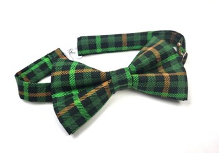 Gravata São Patrício KissTies 163cm | Microfibra Trevo Verde - Extra Longa Presente Masculino