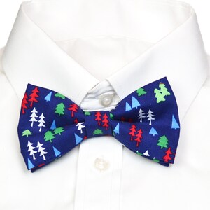 Gravata borboleta árvore de Natal/Marinho/Vermelho gravata borboleta para meninos/Gravata borboleta de Natal/Presente de Natal/Gravata borboleta masculina/Gravata borboleta para meninos/Presente para ele