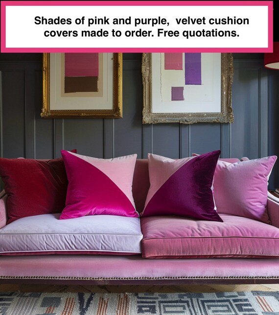 Pink lounge cushions sales