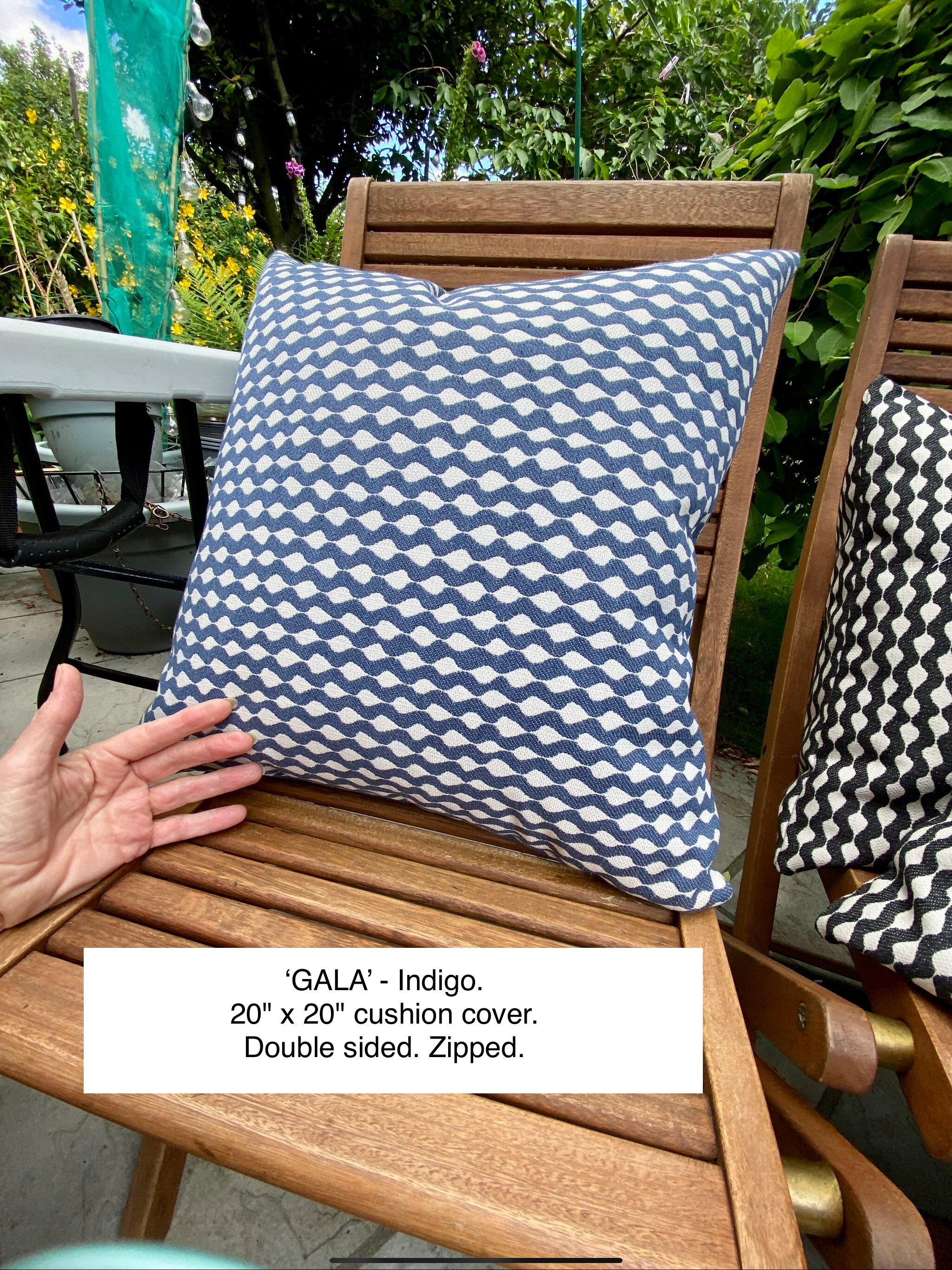 Cheap blue cushions sales