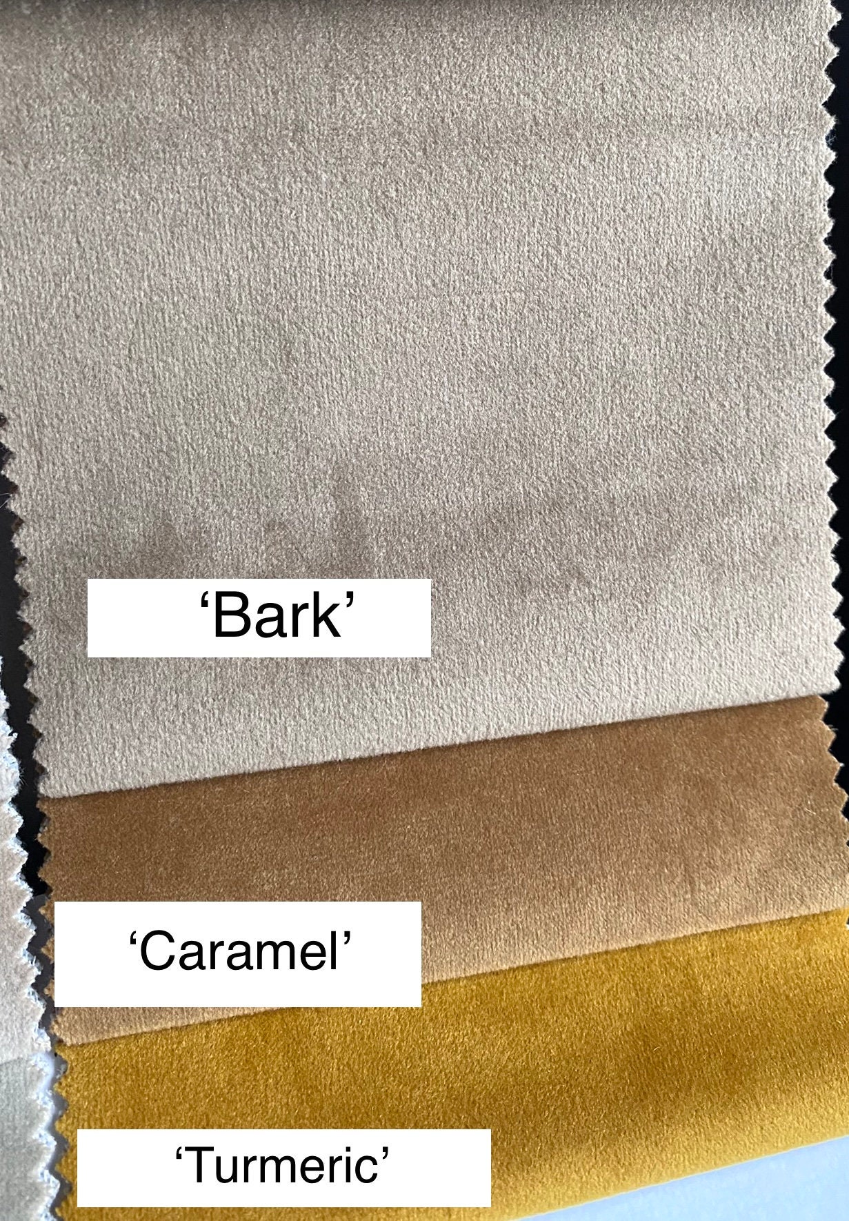 Neutral Made to Measure Velvet Curtains FABRIC SAMPLE. Living Room ...