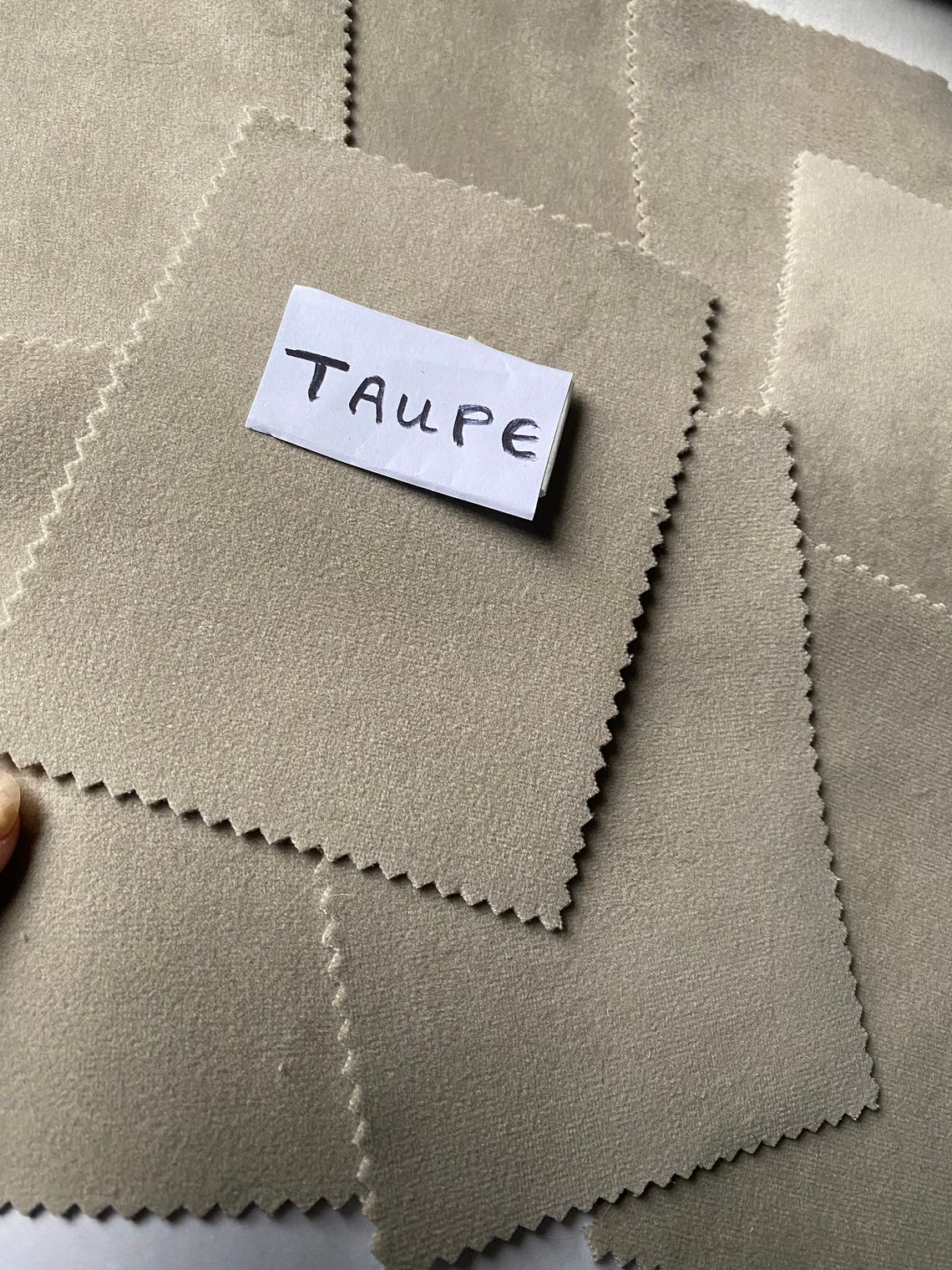 Neutral Made to Measure Velvet Curtains FABRIC SAMPLE. Living Room ...