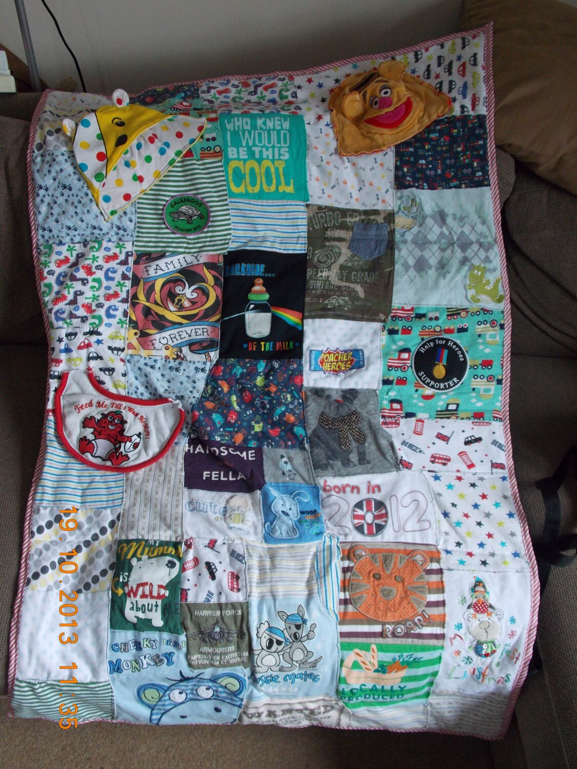 Memory Blankets made using your favourite clothes Etsy
