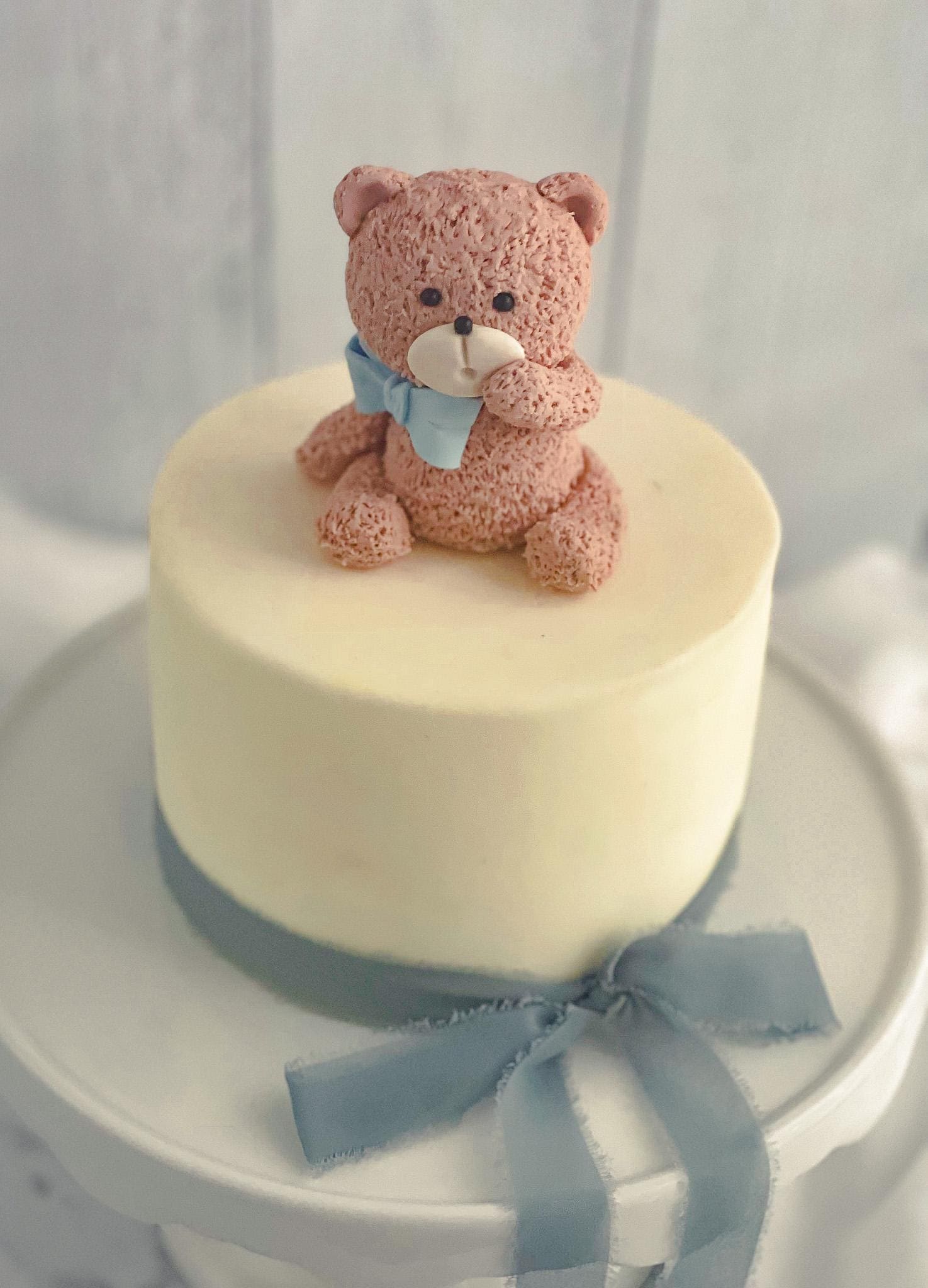 Osos Teddy Cumpleaños Decoración Tarta Oso Rosa Boho - Bolitas Para  Cumpleaños Y Baby Shower Boho Decoración, image size:1475x2048