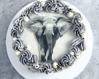 Niestandardowa jadalna dekoracja na tort w formie lukru, która umożliwi umieszczenie na torcie dziecięcej grafiki lub innego jadalnego obrazka!