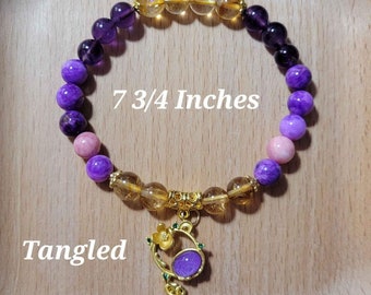 Tangled Rapunzel Crystal Bracelet