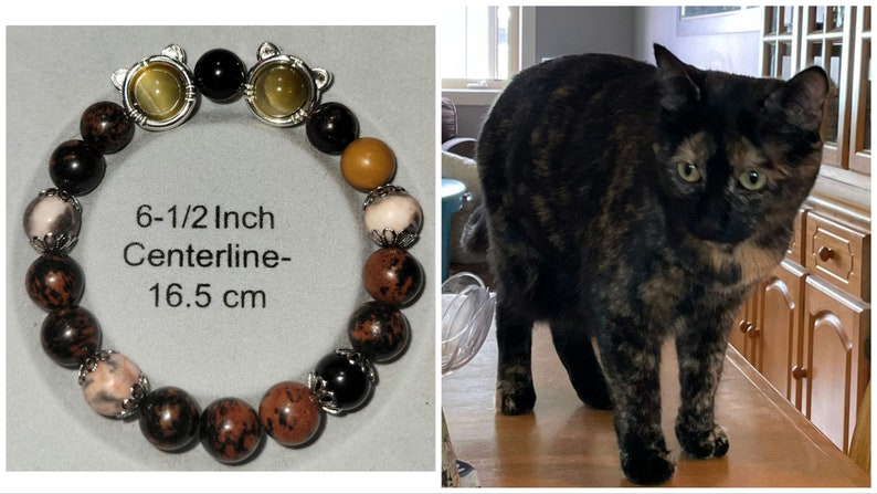 Cat Bracelet Personalized of your own pet. image 1