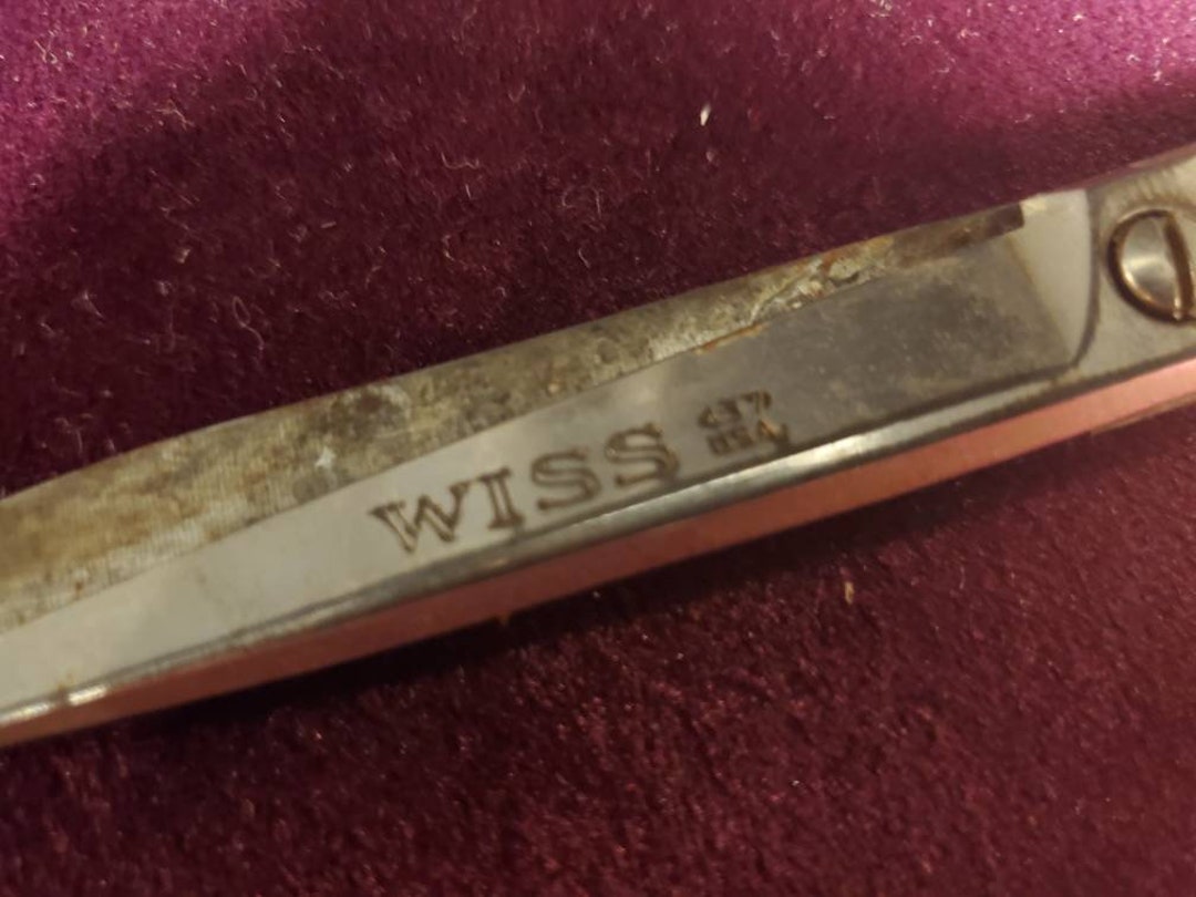 Vintage 1970 WISS Inlaid No. 437 Straight Shears. - Etsy