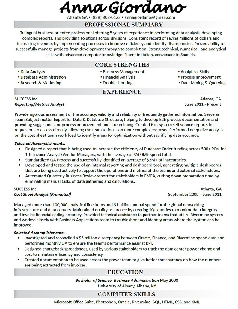 Professional resume writing help