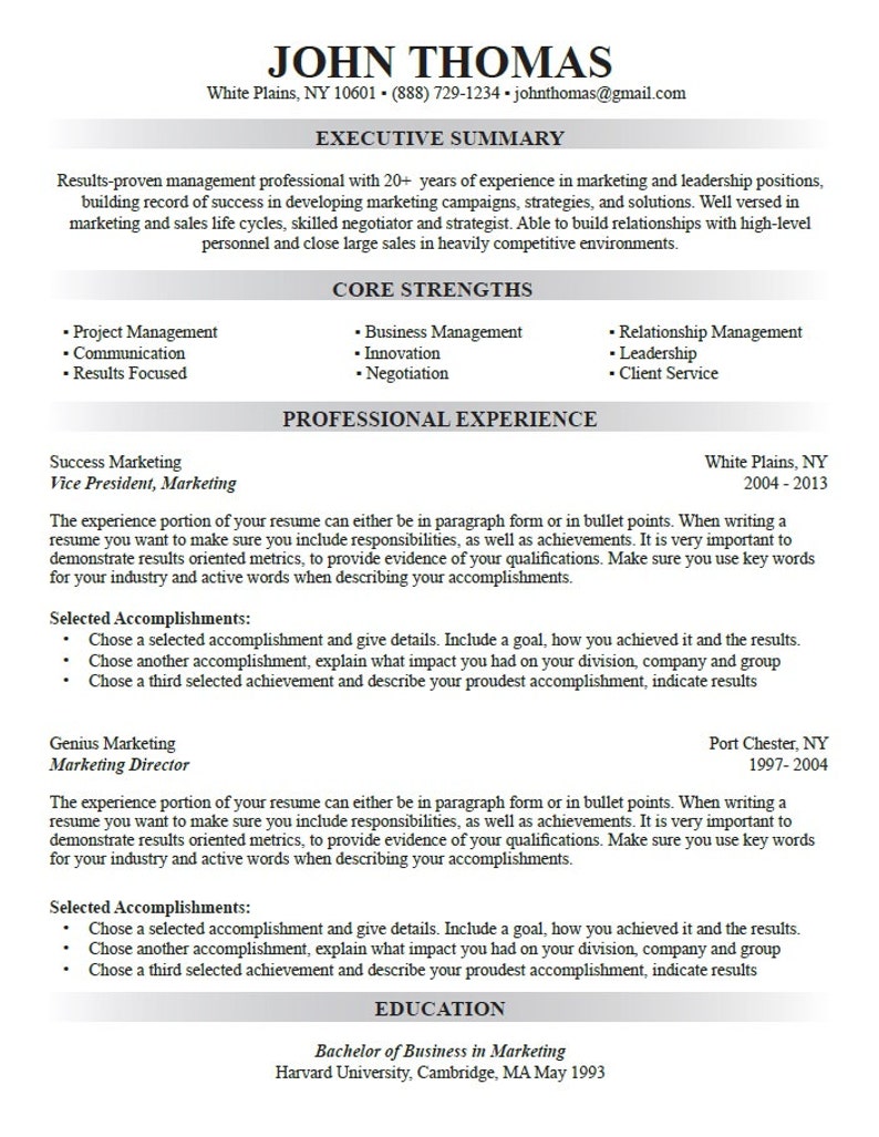 custom resume writing 247