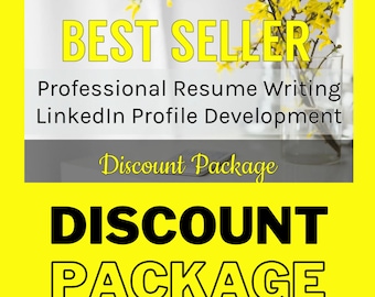 Professional Resume & LinkedIn Profile Writing: Career Search Package