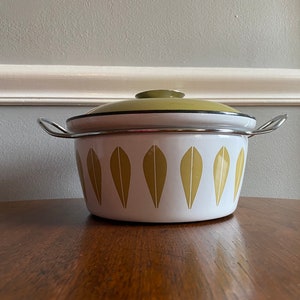 Lovely Vintage Cathrineholm Pot in Curry / Mustard Colorway