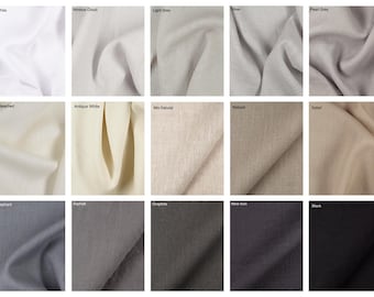 100% Linen Fabric Sample