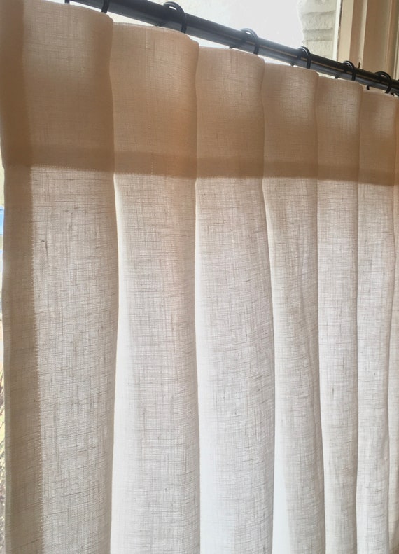 Inverted pleat curtains deals