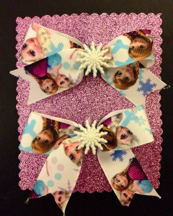 Disney Frozen Hair Bow Set