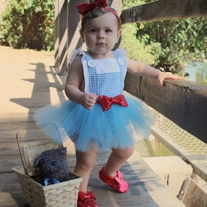 Dorothy Inspired Romper, baby romper, toddler romper, Dorothy, Wizard of Oz, princess dress, tutu dress, red, sequin, Dorothy dress, girls