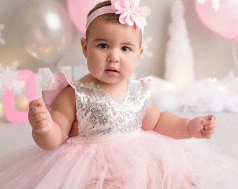 Silver Princess Tutu Romper, baby romper, toddler romper, sequin romper, princess romper, tutu dress, tutu, ruffle romper, first birthday