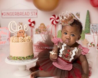 gingerbread tutu dress