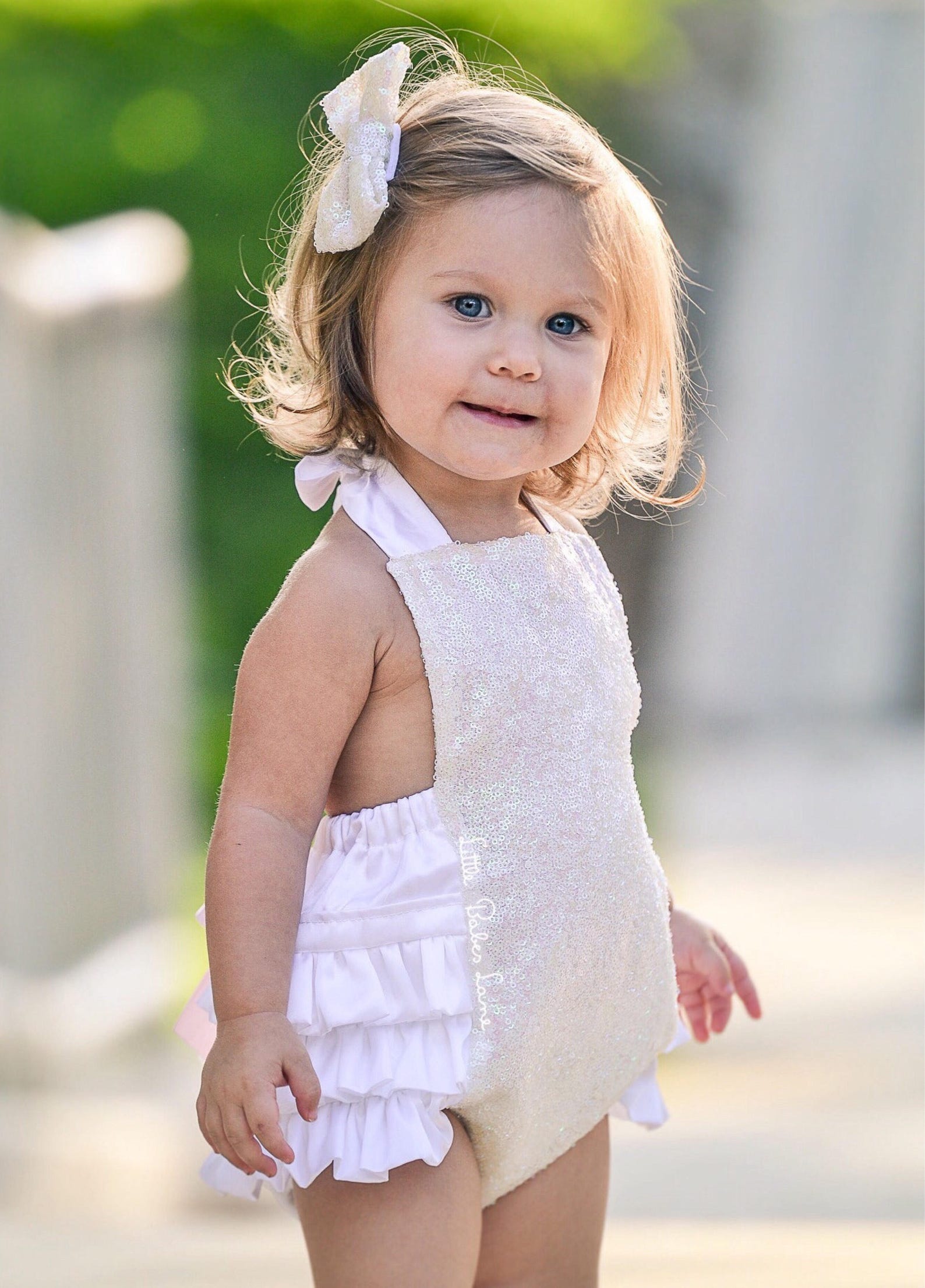 First birthday outfit girl baby romper toddler romper Etsy