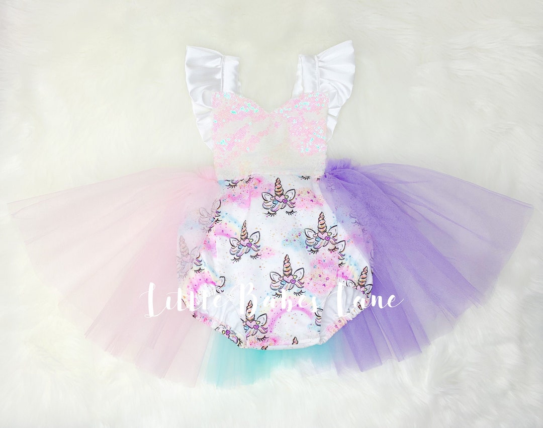 First Birthday Unicorn Dress First Birthday Unicorn Dress Baby Girl Buy  Unicorn First Birthday