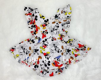 Mouse Inspired, Mouse, Cake Smash Romper,First Birthday Romper,First Birthday Tutu Romper,Cake Smash tutu, Cake Smash outfit