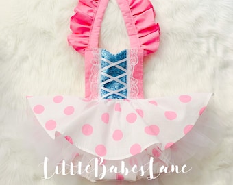 Bo Peep costume Inspired, Bo Peep baby costume, Toy Story Bo Peep costume, Bo Peep dress up, newborn photo prop, baby girl Halloween costume