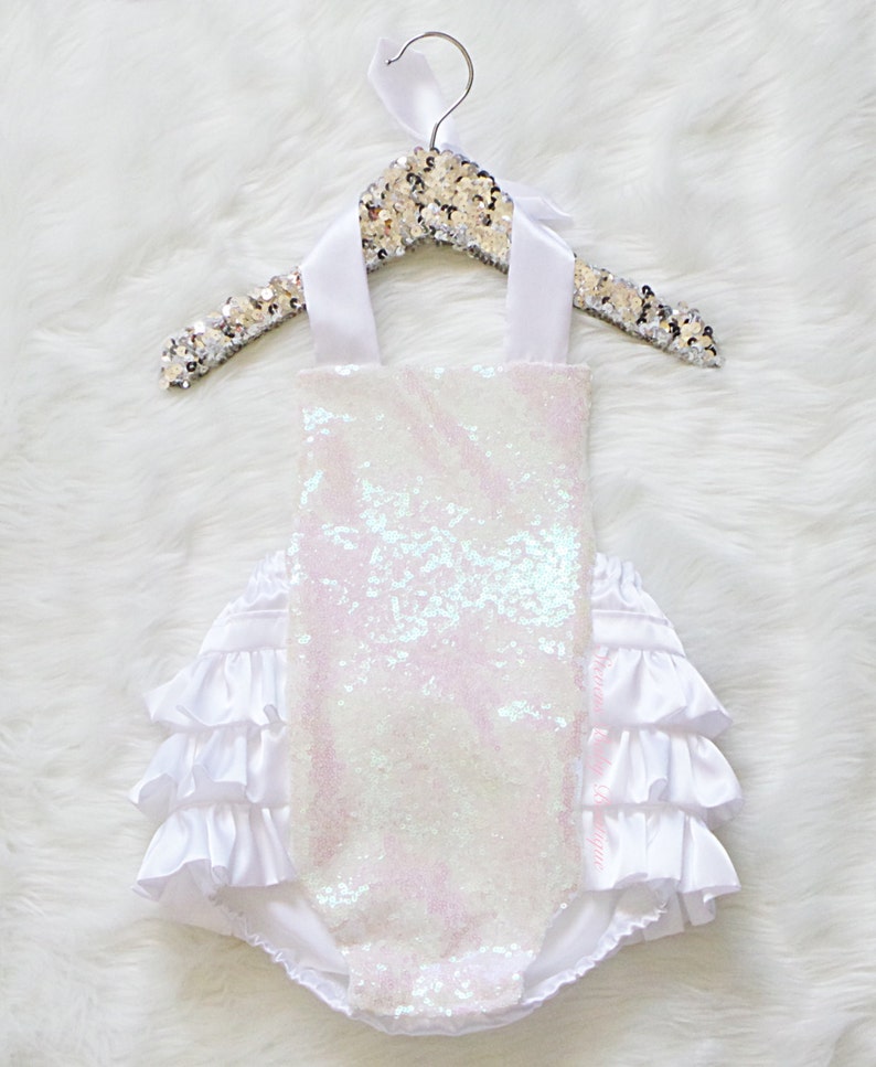 First Birthday Outfit Girl Baby Romper Toddler Romper Etsy