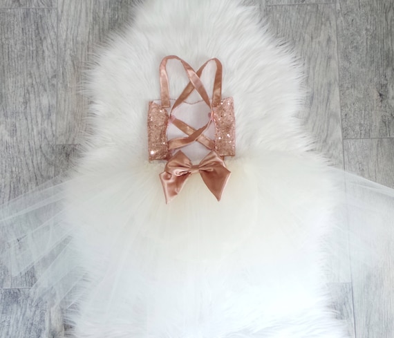 rose gold romper dress Rose Gold Sequin Romper main image 0
