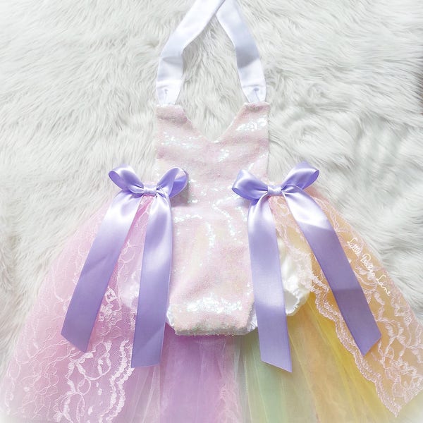 Birthday Unicorn Romper, baby romper, toddler romper, first birthday, unicorn party, unicorn birthday, girl, tutu dress, tutu, unicorn party