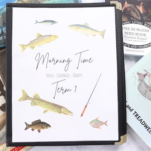 Morning Time Menu | Morning Basket Menu | Morning Time Menu Cover | Charlotte Mason Education | Morning Time Menus