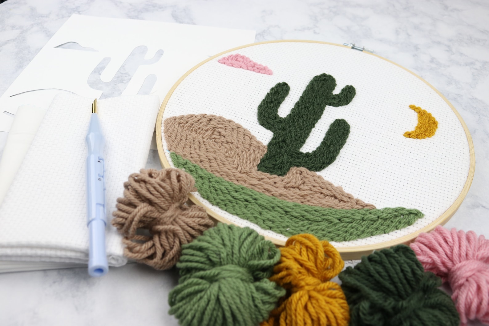 Punch Needle Kits Punch Needle Set Punch Needle Set Punch Etsy