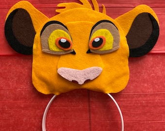 Lion King headband, Simba headband, Simba costume, Lion King Costume, Adult Lion King, Kid Lion King