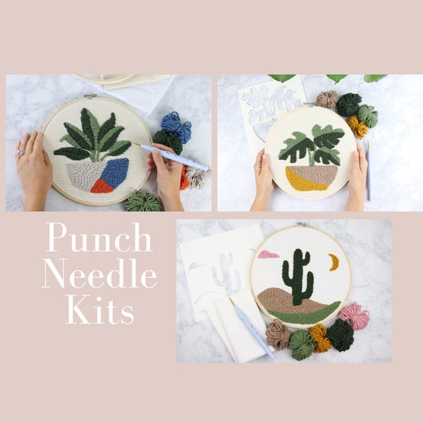 Punch Needle Kits Etsy