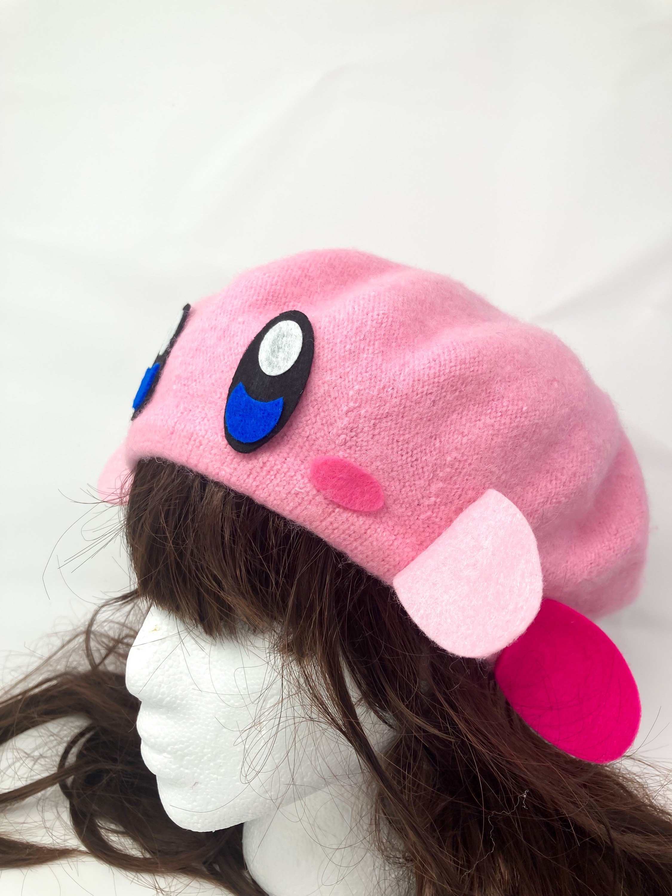 Boina rosa de Kirby opción de gorro sombrero lindo - Etsy México