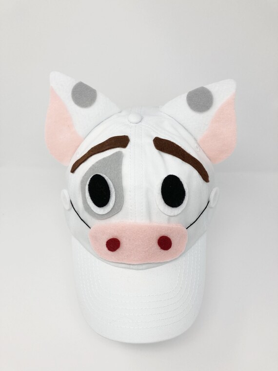 Pua Hat Pua Costume Moana Hat Character Hat Moana Party Etsy