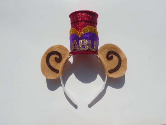 Abu Headband Aladdin Headband Glitter 