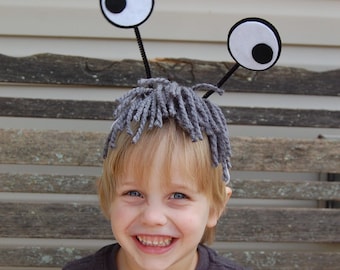 Boo Monster Headband, Boo Purple Outfit, Boo Toddler Child Adult Costume, Boo Halloween Costume, Boo Cosplay, Unique Costume, Monsters, Mike