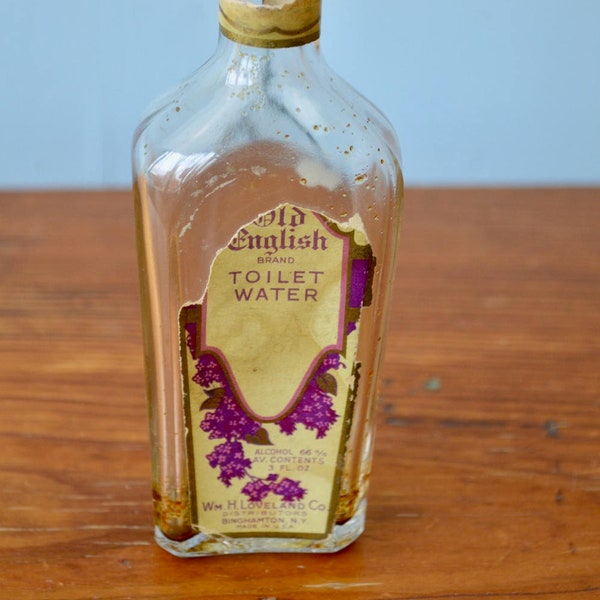 Antique Toilet Water Bottles Etsy
