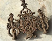 Antique Lamp Part, Reclaimed Architectural Hardware Salvage, Lighting Parts, Wall Sconce Part, Art Nouveau